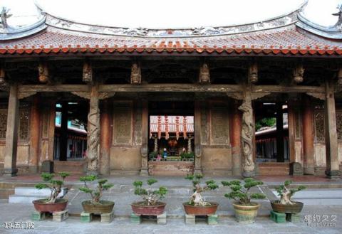 台湾鹿港龙山寺旅游攻略 之 五门殿