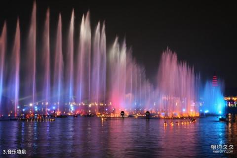 苏州金鸡湖景区旅游攻略 之 音乐喷泉 苏州金鸡湖景区旅游攻略 之 音乐喷泉