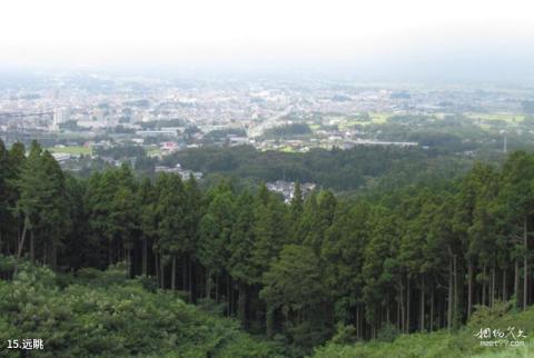 日本箱根平和公园旅游攻略 之 远眺