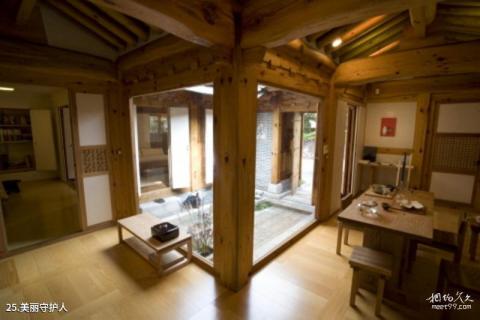韩国北村韩屋村旅游攻略 之 美丽守护人