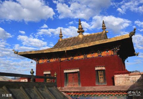 西藏拉萨小昭寺旅游攻略 之 金顶
