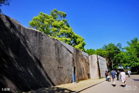 日本大阪城公园旅游攻略 之 石垣