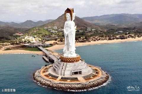 三亚南山海上观音旅游攻略 之 观音圣像