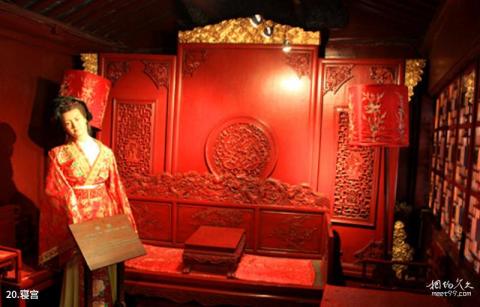 宁波庆安会馆旅游攻略 之 寝宫