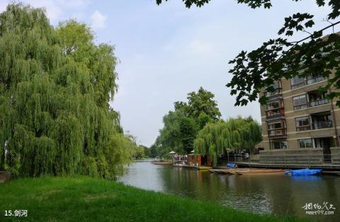 英国剑桥大学校园风光 之 剑河