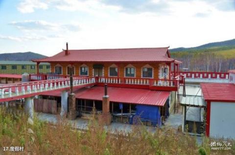 七台河西大圈森林公园旅游攻略 之 度假村