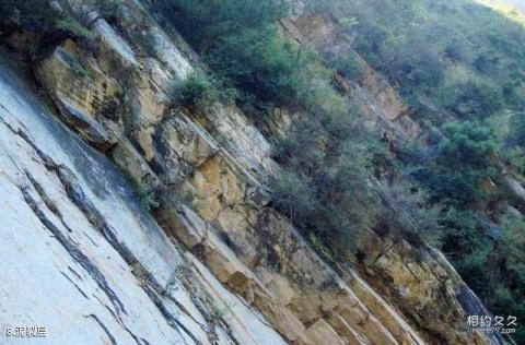 蓟县中上元古界地层剖面国家级自然保护区旅游攻略 之 泥裂层 蓟县中上元古界地层剖面国家级自然保护区旅游攻略 之 泥裂层