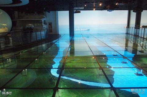 上海吴淞炮台湾国家湿地公园旅游攻略 之 序厅