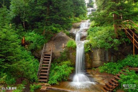 宁武芦芽山风景区旅游攻略 之 九重瀑布