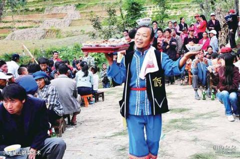 云南无量山国家级自然保护区旅游攻略 之 无量山跳菜艺术 云南无量山国家级自然保护区旅游攻略 之 无量山跳菜艺术