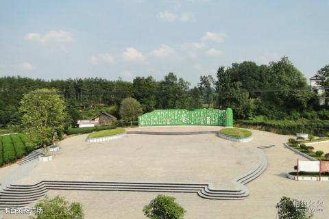 遵义湄潭茶海生态园旅游攻略 之 百茶图广场