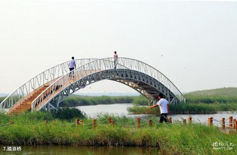 寿光洰淀湖风景区旅游攻略 之 踏浪桥