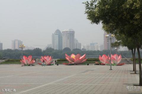 莲花池公园旅游攻略 之 莲花广场