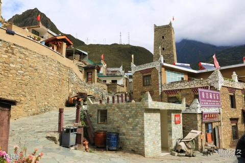 理县桃坪羌寨－甘堡藏寨旅游区旅游攻略 之 民居