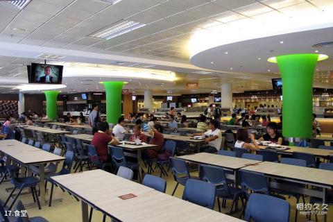 香港理工大学校园风光 之 食堂