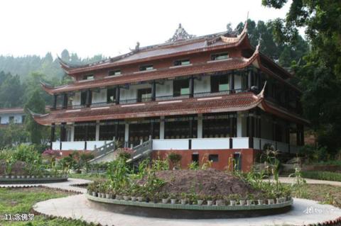 资阳乐至龙门报国寺旅游攻略 之 念佛堂
