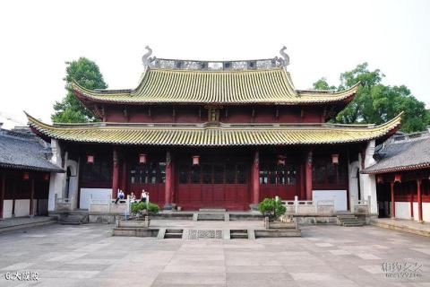 台州黄岩孔庙旅游攻略 之 大成殿 台州黄岩孔庙旅游攻略 之 大成殿