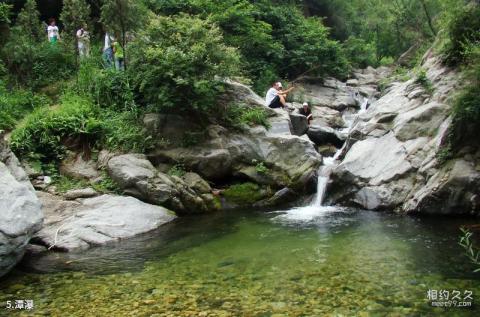 西安金龙峡风景区旅游攻略 之 潭瀑