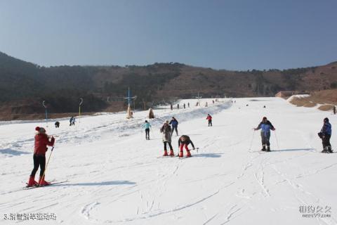 沂水天然地下画廊旅游攻略 之 滑雪滑草运动场