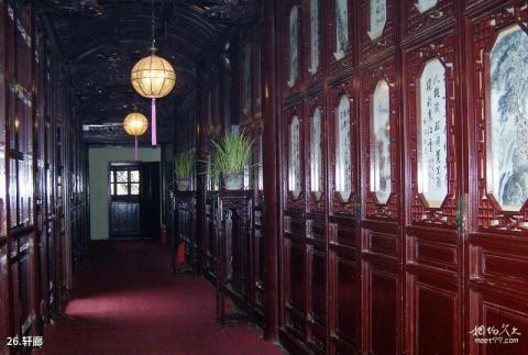 苏州东山雕花楼旅游攻略 之 轩廊