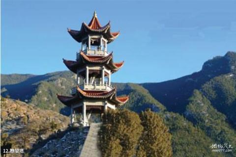阿拉善盟福因寺(北寺)旅游区旅游攻略 之 瞭望塔 阿拉善盟福因寺(北寺)旅游区旅游攻略 之 瞭望塔