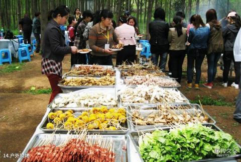 滁州九天峰度假村旅游攻略 之 户外烧烤