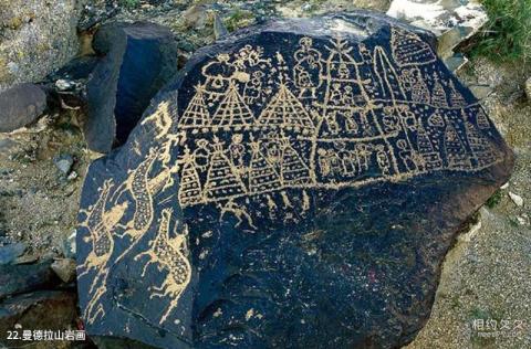 阿拉善盟巴丹吉林沙漠旅游攻略 之 曼德拉山岩画 阿拉善盟巴丹吉林沙漠旅游攻略 之 曼德拉山岩画