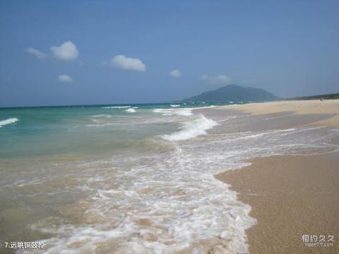 文昌月亮湾旅游攻略 之 远眺铜鼓岭