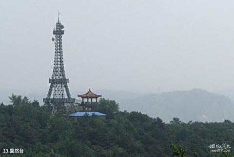 铁岭市龙山风景区旅游攻略 之 翼然台 铁岭市龙山风景区旅游攻略 之 翼然台