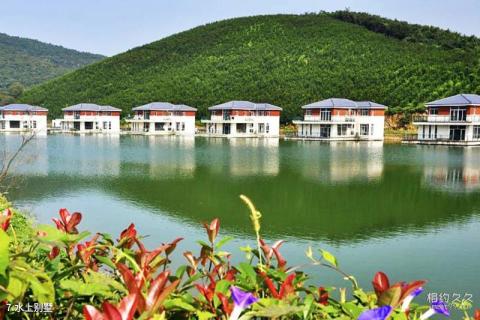 滁州九天峰度假村旅游攻略 之 水上别墅