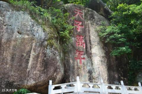 福建九鲤湖风景名胜区旅游攻略 之 天子万年