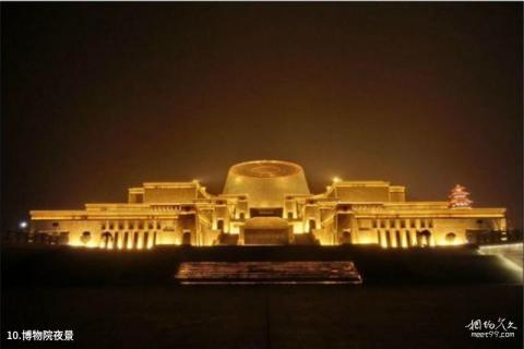 宝鸡中华石鼓园景区旅游攻略 之 博物院夜景