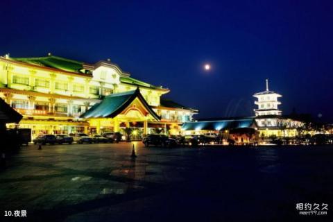 宝坻京津新城帝景温泉度假村旅游攻略 之 夜景