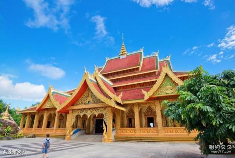 西双版纳勐泐大佛寺旅游攻略 之 景飘大殿