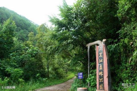 思茅小黑江森林公园旅游攻略 之 公园石碑