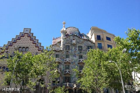 西班牙巴塞罗那市旅游攻略 之 巴特罗之家 西班牙巴塞罗那市旅游攻略 之 巴特罗之家