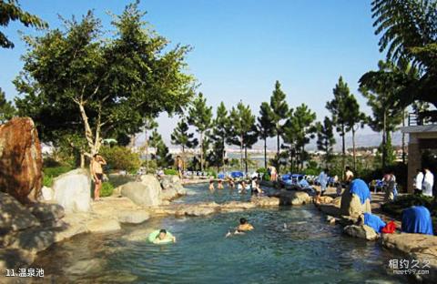 华宁象鼻温泉度假村旅游攻略 之 温泉池