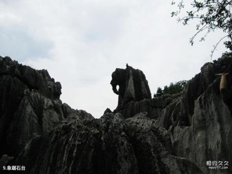 昆明石林风景区旅游攻略 之 象踞石台