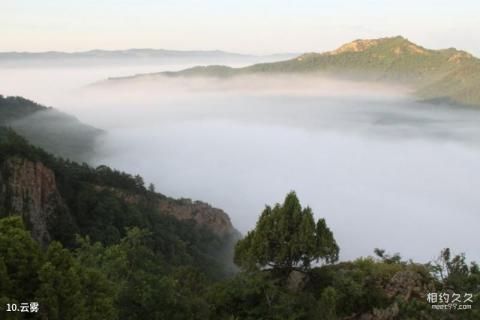 鸡西麒麟山风景区旅游攻略 之 云雾