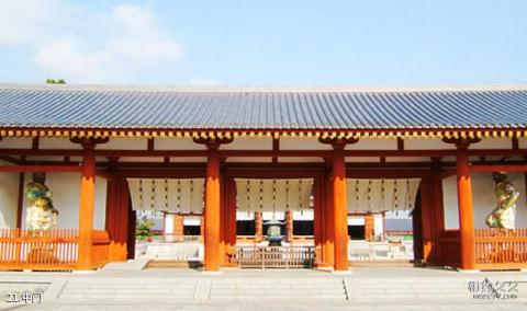 日本药师寺旅游攻略 之 中门