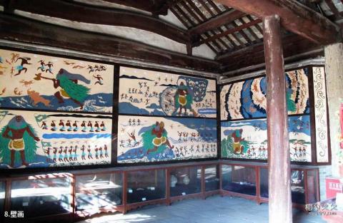 新乐伏羲台旅游攻略 之 壁画