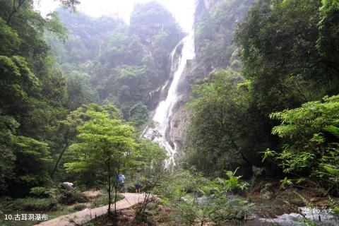 镇远高过河风景区旅游攻略 之 古耳洞瀑布