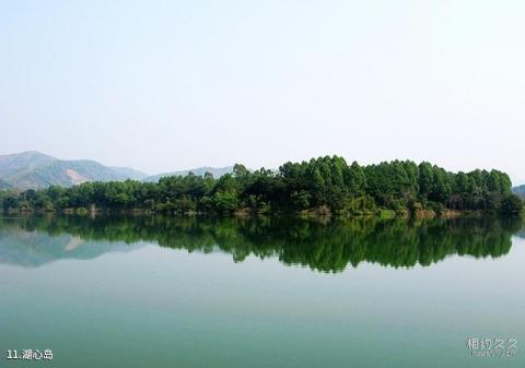 汉中市南湖风景区旅游攻略 之 湖心岛