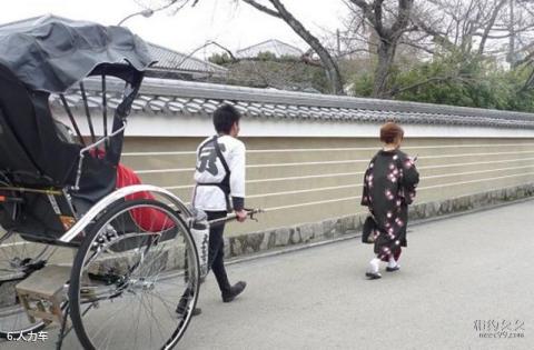 日本京都祗园旅游攻略 之 人力车