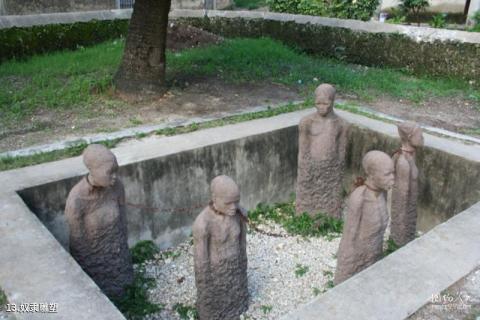 坦桑尼亚桑给巴尔石头城旅游攻略 之 奴隶雕塑
