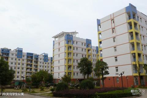 湖南师范大学校园风光 之 天马学生公寓