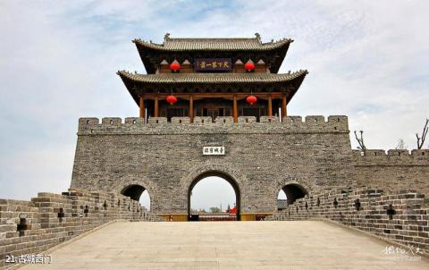 台儿庄运河古城旅游攻略 之 古城西门 台儿庄运河古城旅游攻略 之 古城西门