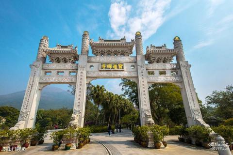 香港宝莲禅寺旅游攻略 之 山门牌坊