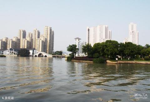 温州白鹿洲公园旅游攻略 之 景观湖