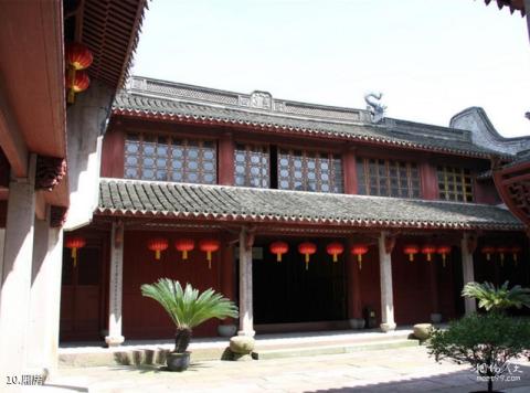 宁波庆安会馆旅游攻略 之 厢房